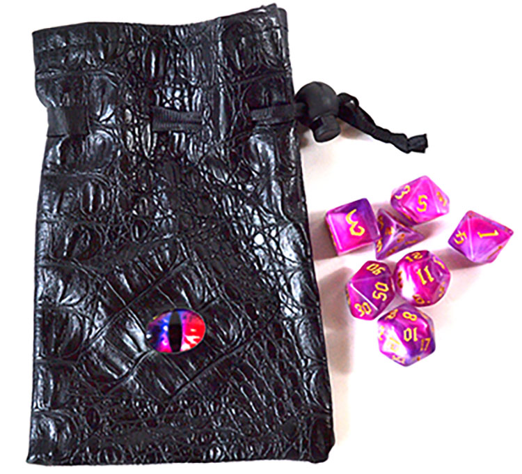 Picture of AzureGreen FG3433 Eye Bag Gaming Dice&#44; Multi Color