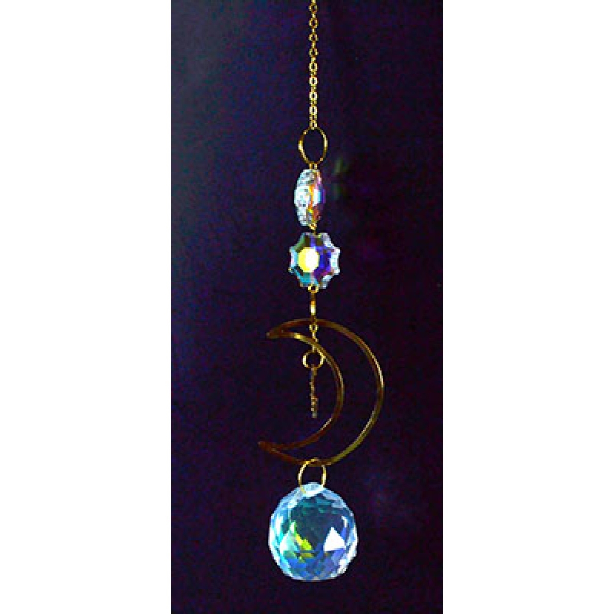 FSCWH33 11 in. Crescent Moon Sun Catcher