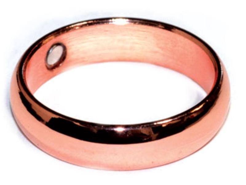 Picture of AzureGreen JRMC8 Size 8 Copper Magnetic Ring