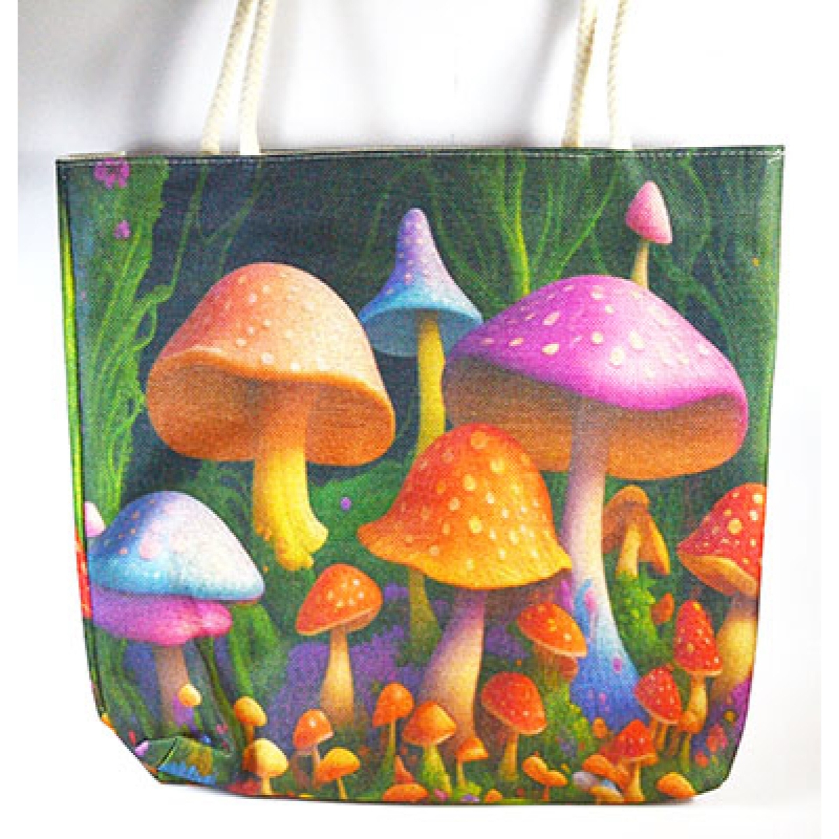 RB3446 17 x 17 in. Mushroom Tote Bag