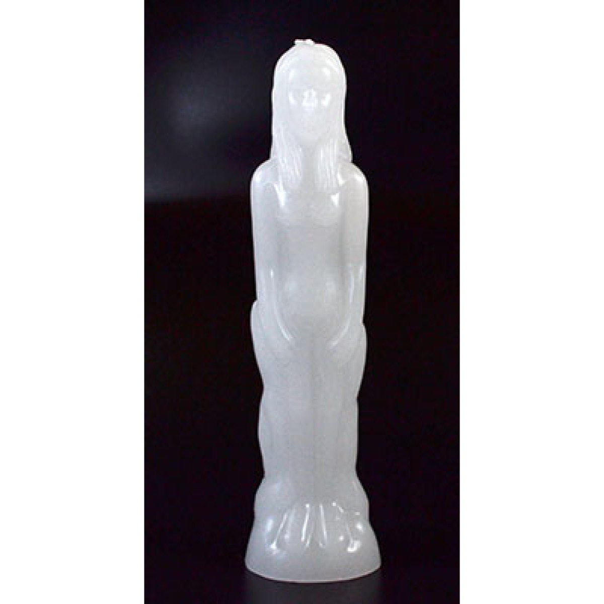CFEMW 8 in. Female Candle, White