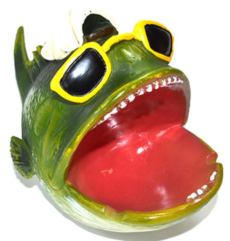 FAT3474 7 in. Fish Ashtray