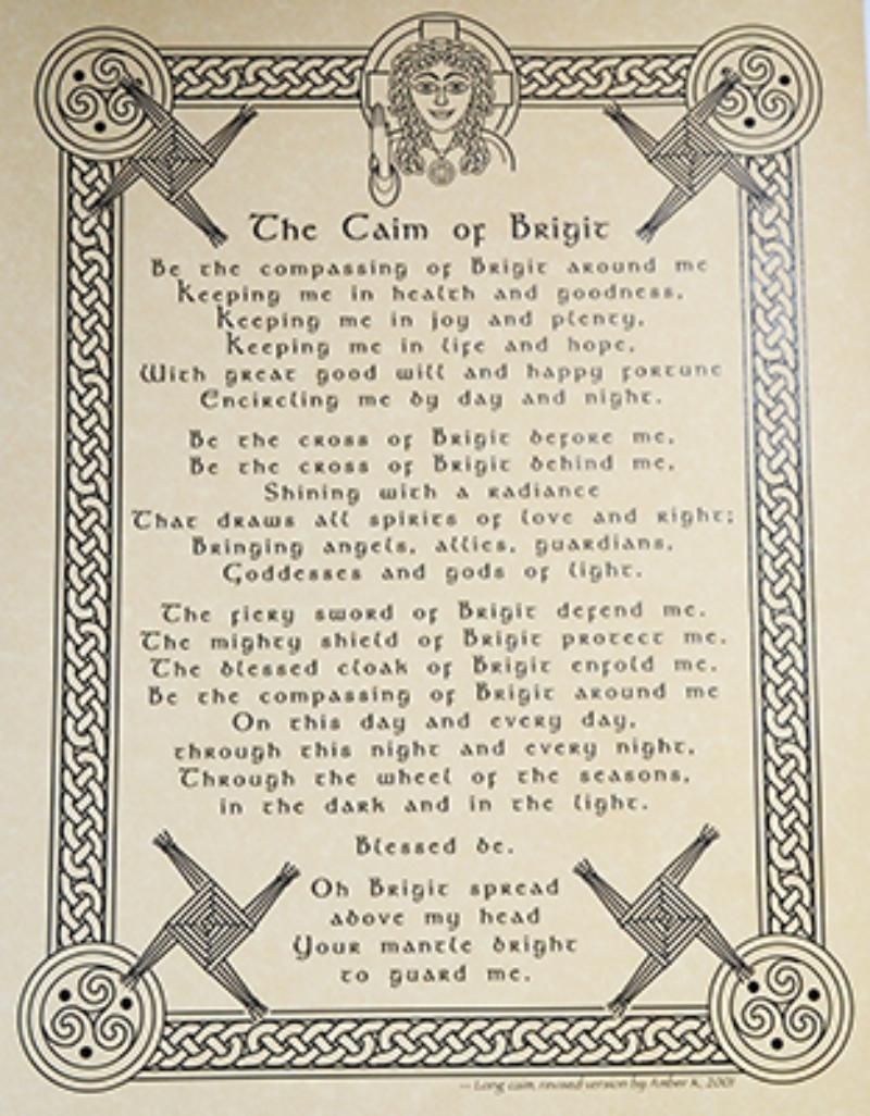 EPCAIB Caim of Brigit Poster
