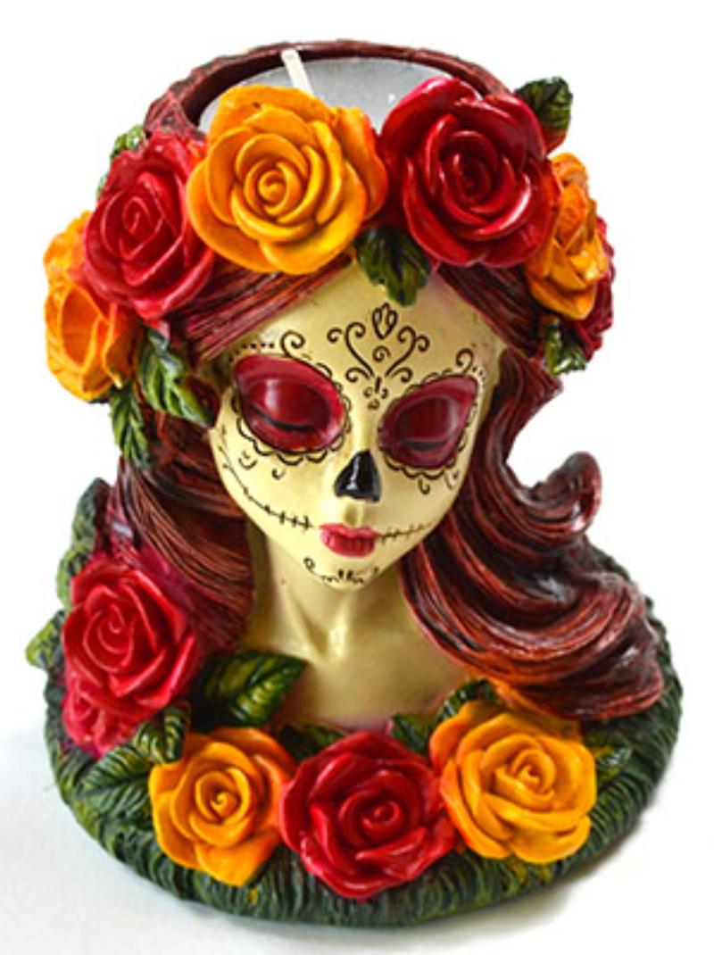 CH3485 4 in. Day of the Dead Holder