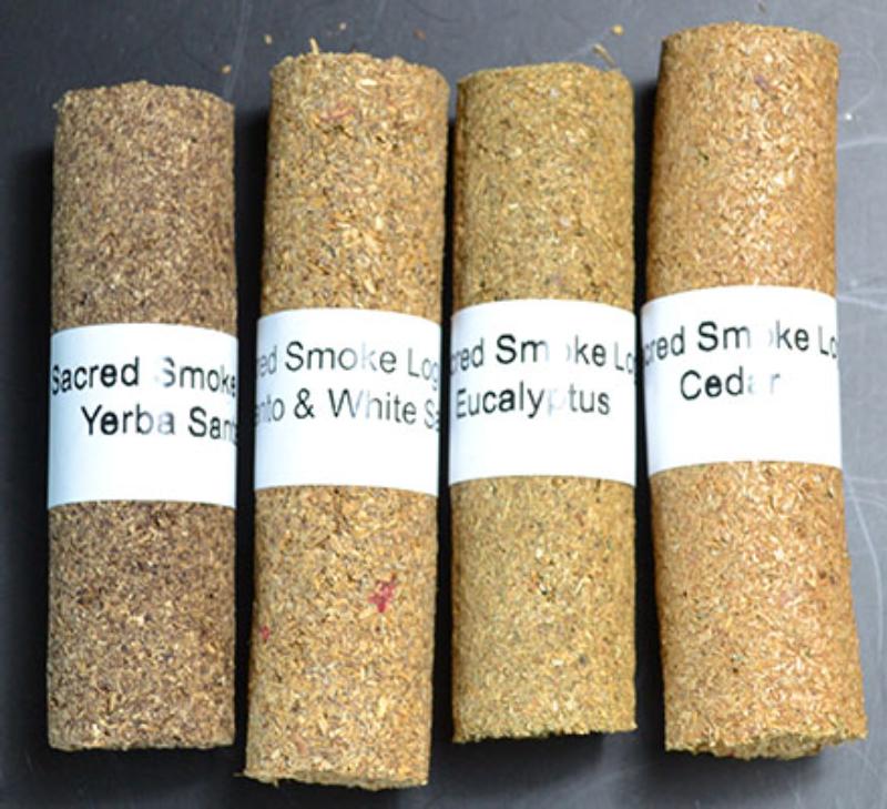 RSN832 4 in. Sacred Logs - Set of 4