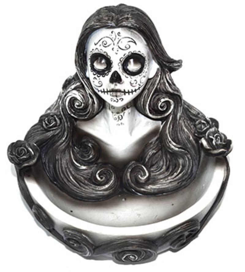 IB3468 4.5 in. Day of the Dead Incense Holder
