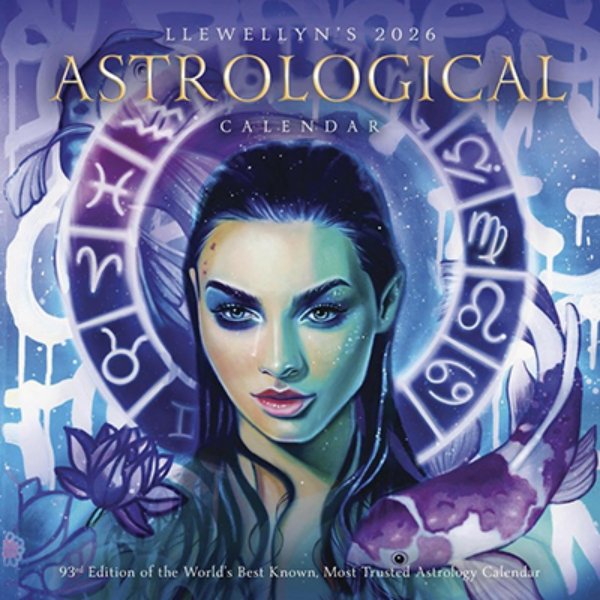 B27ASTW 2026 Astrological Calendar Book by Llewellyn