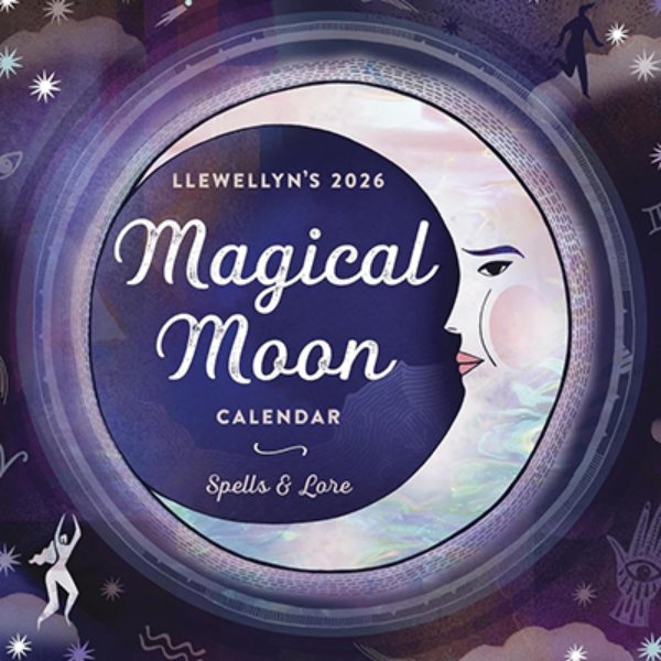 B27MAGMW 2026 Magical Moon Calendar Book by Llewellyn