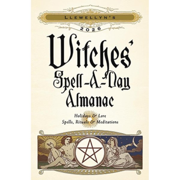 B27WITS 2026 Witches Spell A Day Almanac Book by Llewellyn