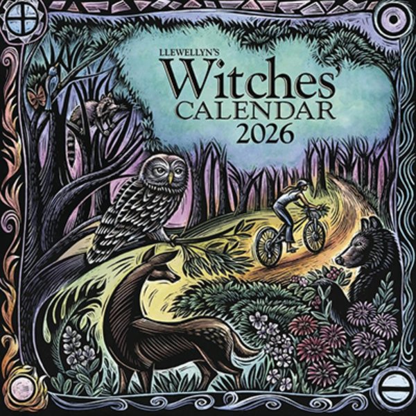 B27WITW 2026 Witches Calendar Book by Llewellyn