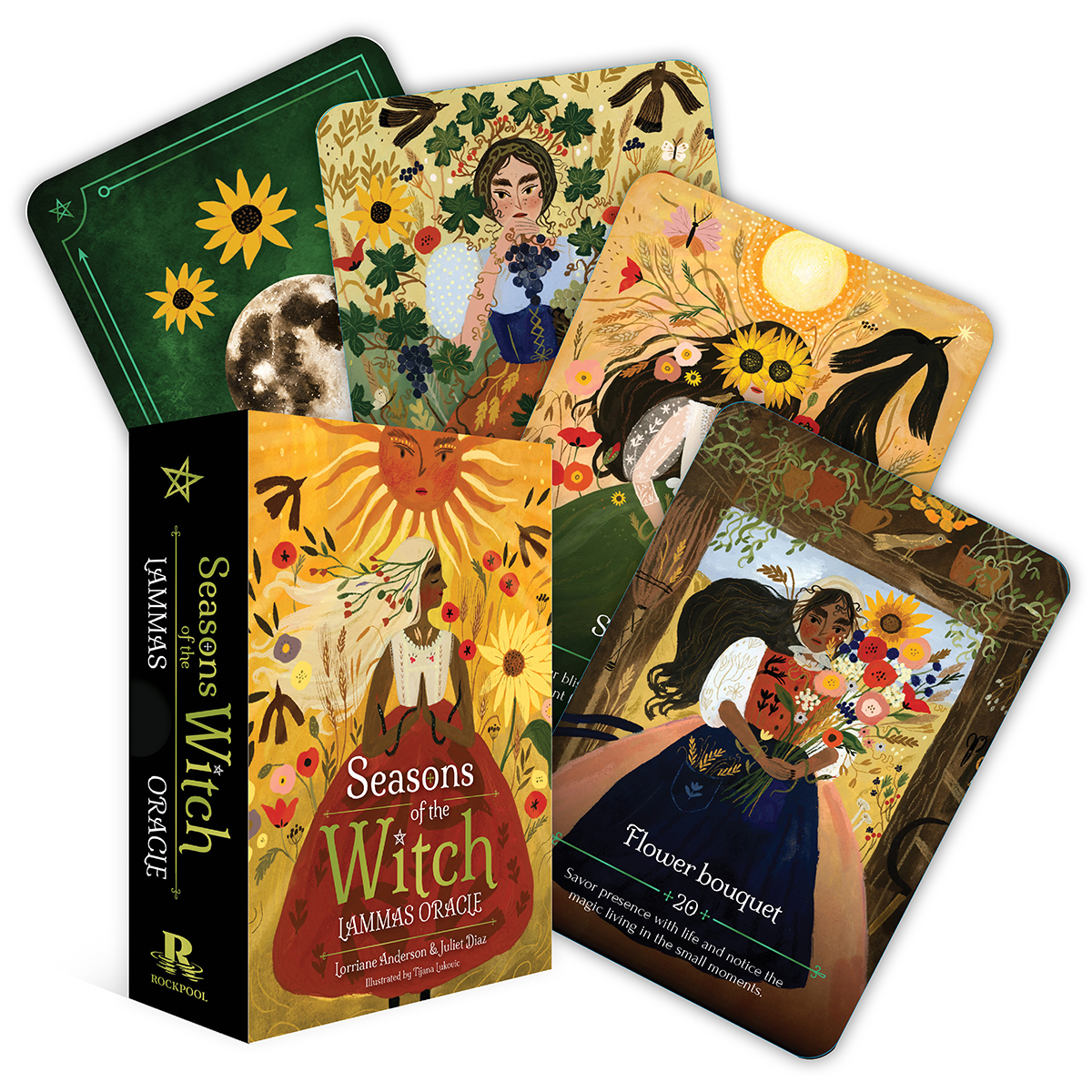DSEAWITLA Season of the Witch Lammas Oracle Book by Anderson & Diaz