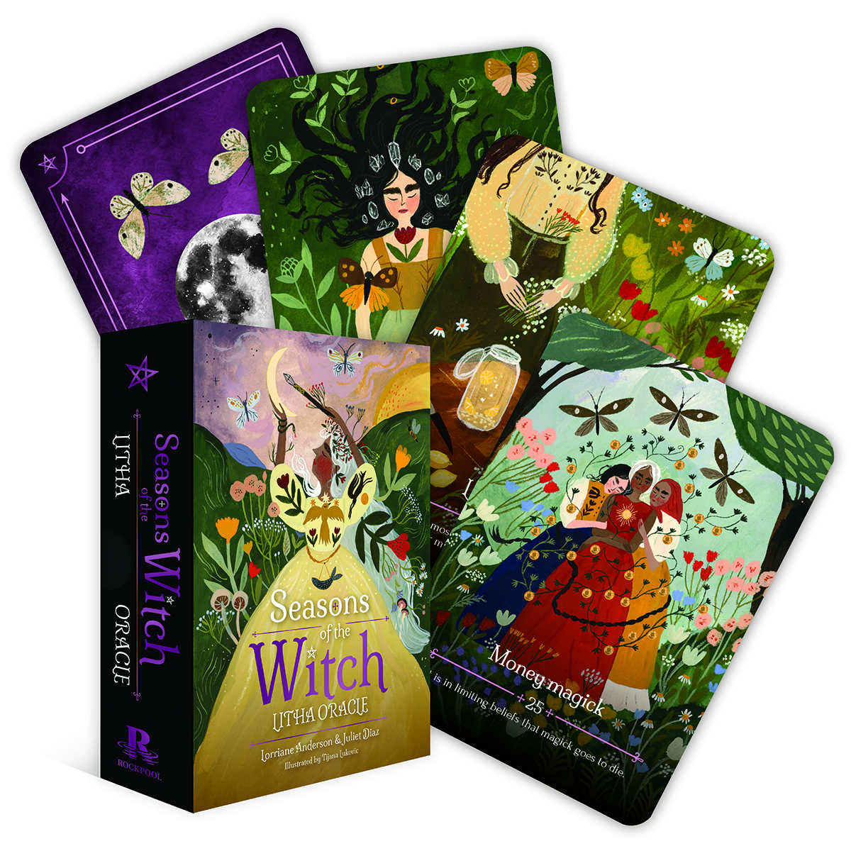 DSEAWITLI Season of the Witch Litha Oracle Book by Anderson & Diaz