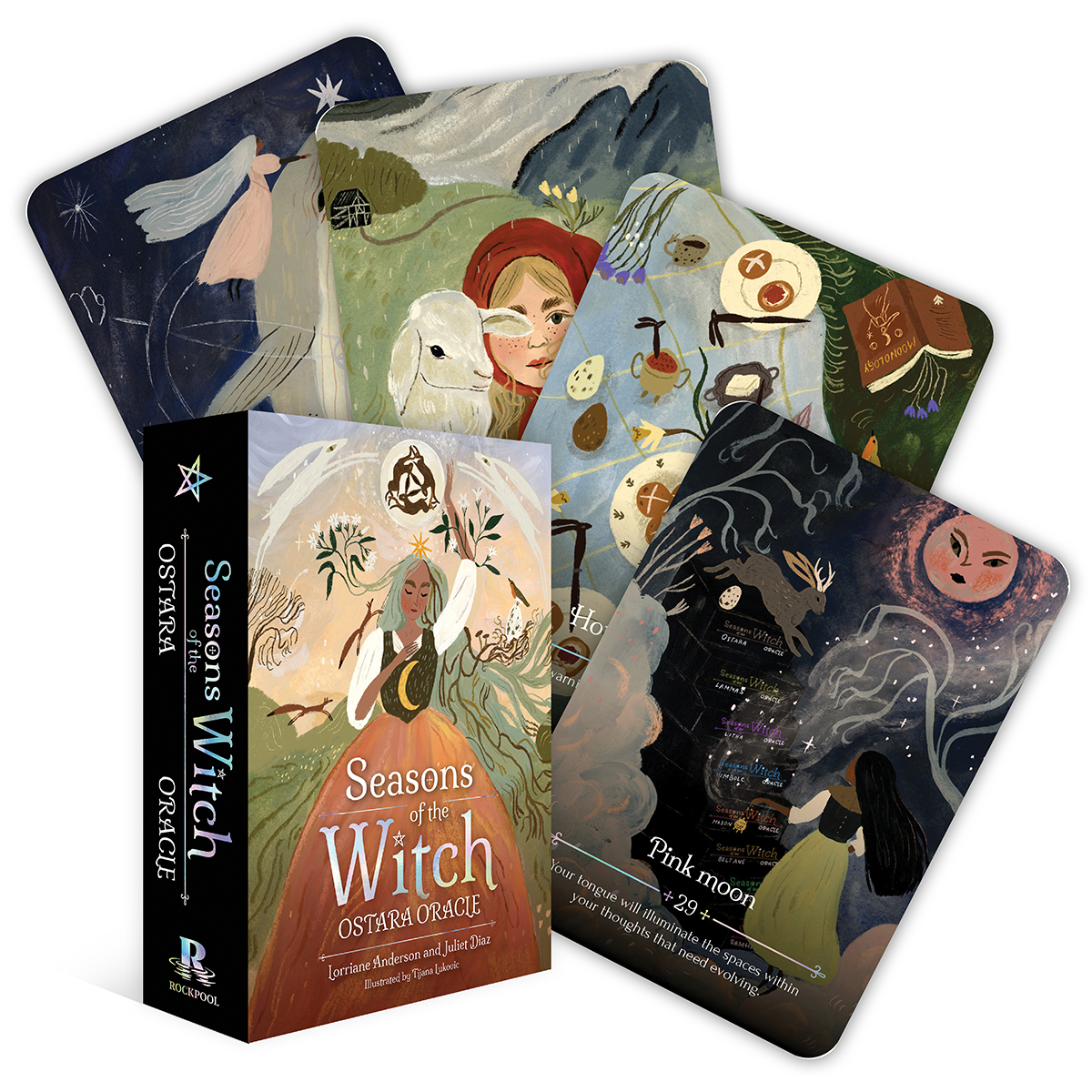 DSEAWITOS Season of the Witch Ostara Oracle Book by Anderson & Diaz