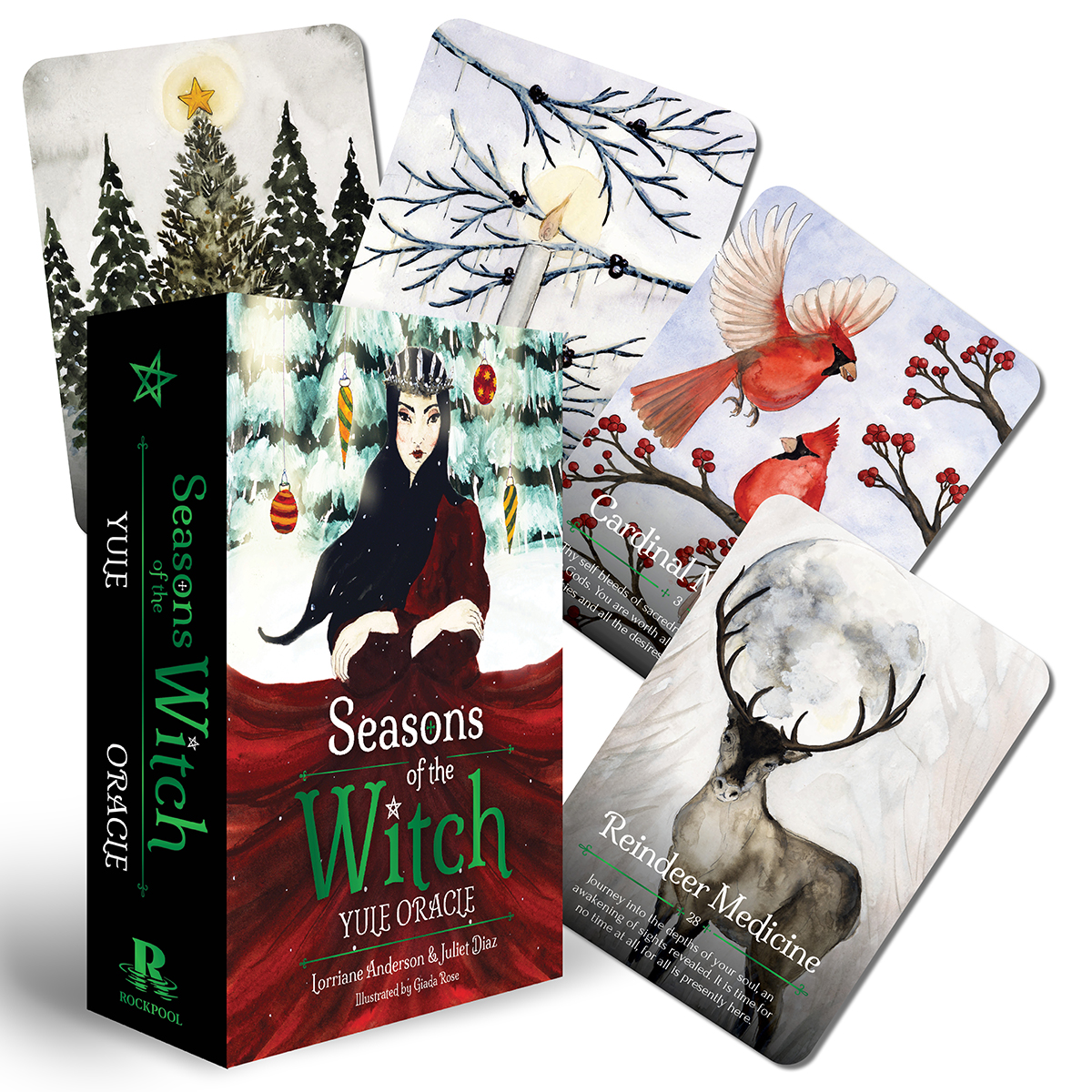 DSEAWITYU Season of the Witch Yule Oracle Book by Anderson & Diaz
