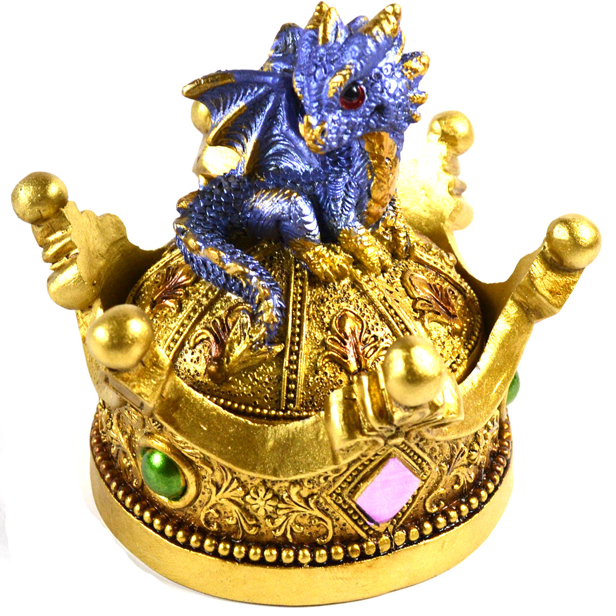 FB3491 4.5 in. Dia. Dragon Crown Box