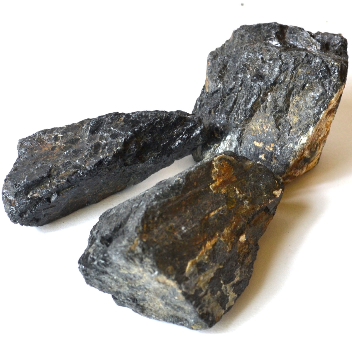 GUTOUB3 Tourmaline Untumbled Stones, Black - 3 lbs