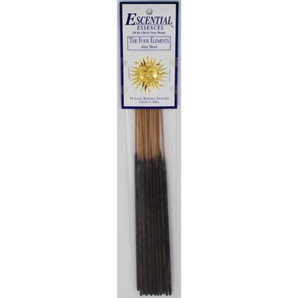 ISMFOUE Four Elements Escential Essences Incense Sticks - Pack of 16