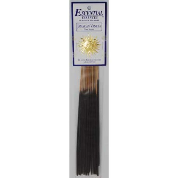 ISMJAMV Jamaican Vanilla Escential Essences Incense Sticks - Pack of 16