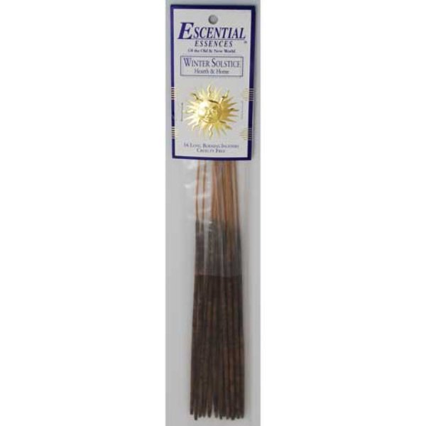 ISMWINS Winter Solstice Escential Essences Incense Sticks - Pack of 16