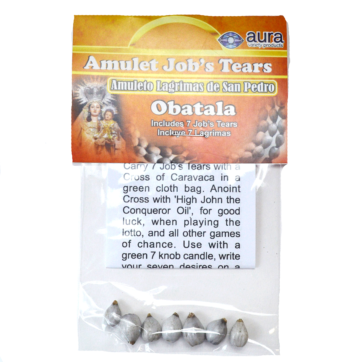 AJOBT Jobs Tears Amulet