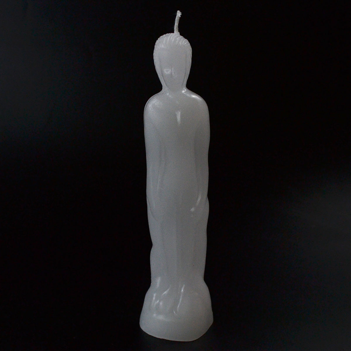 CMALW 8 in. White Male Candle