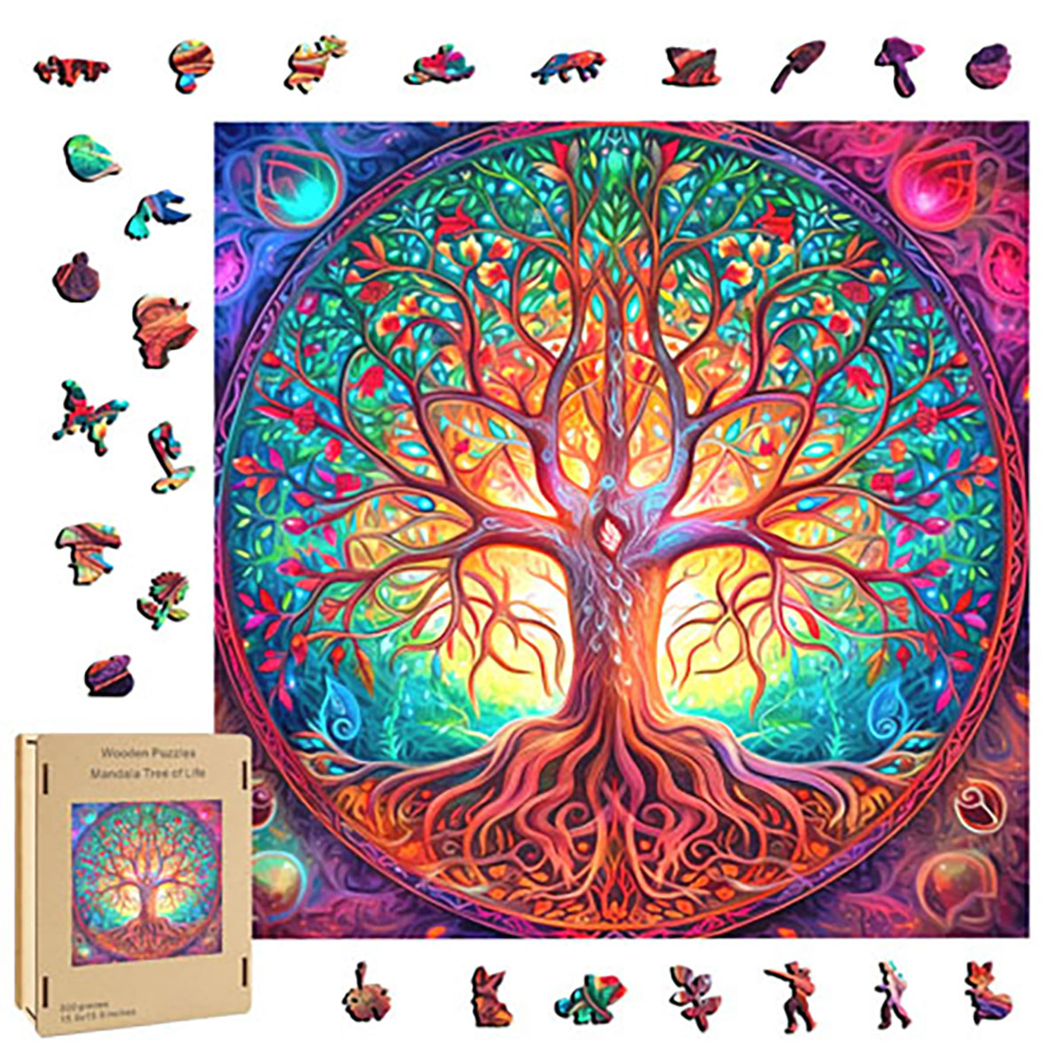 FP3514 Tree of Life Wood Puzzle