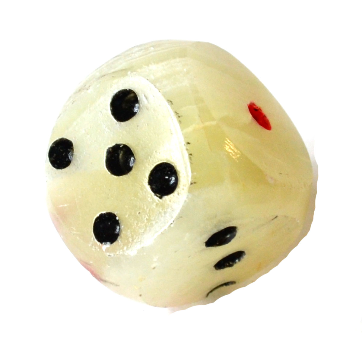 GDONYG 1 in. Green Onyx Dice