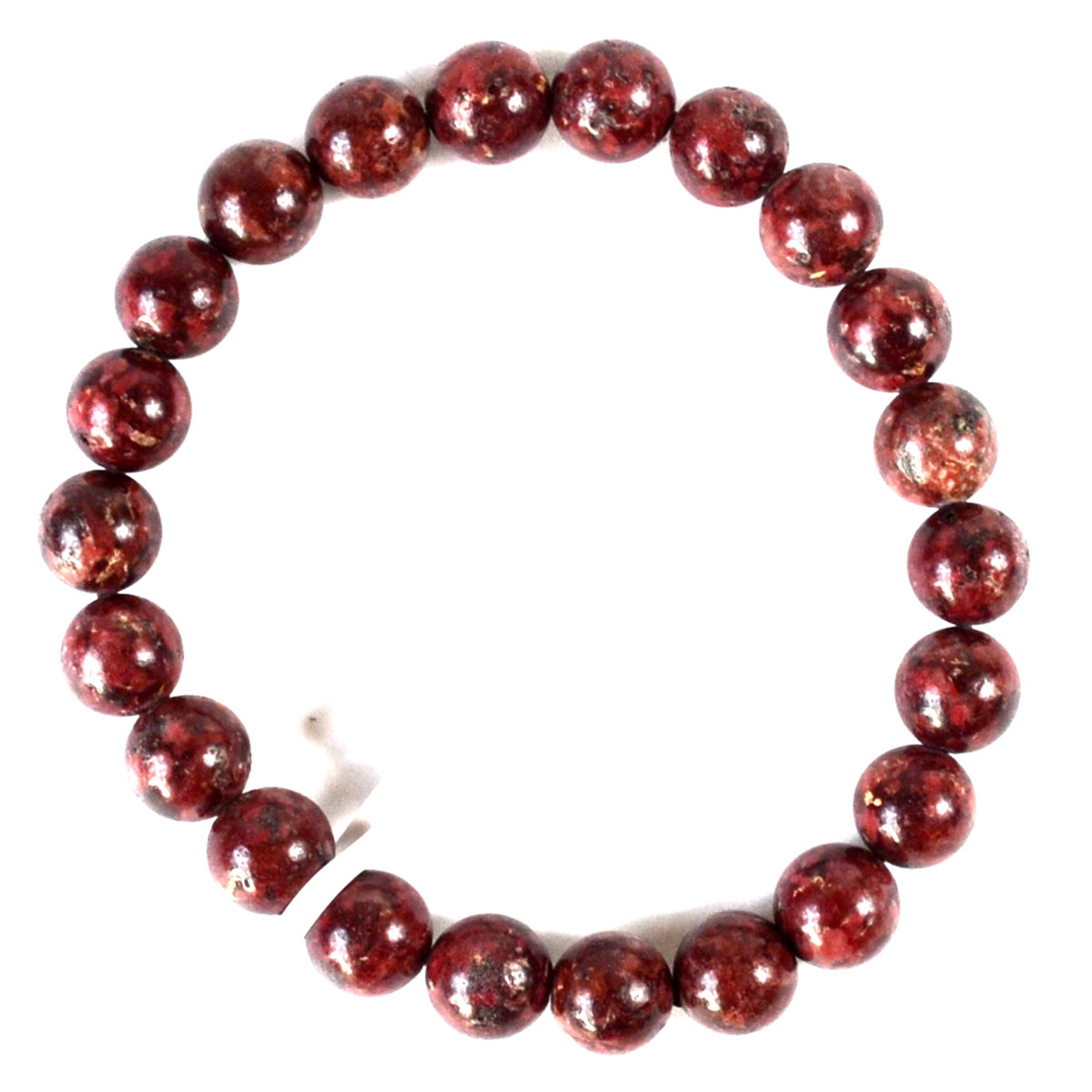 JB8848 8 mm Eudialyte Bracelet