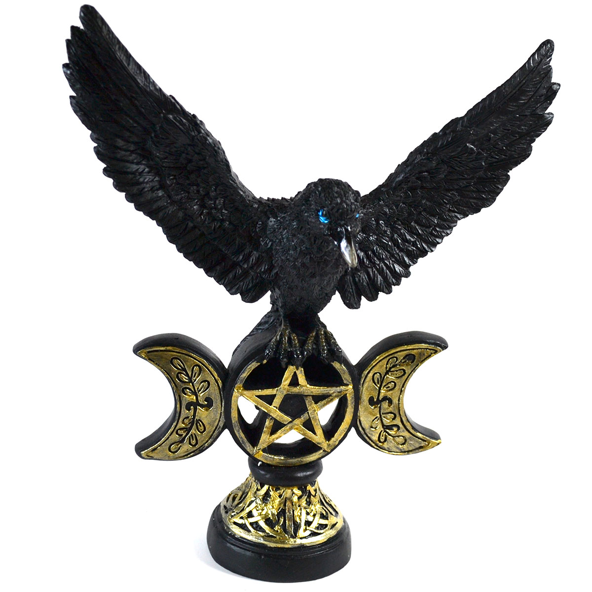 SF3493 7.25 in. Flying Crow on Pentagram