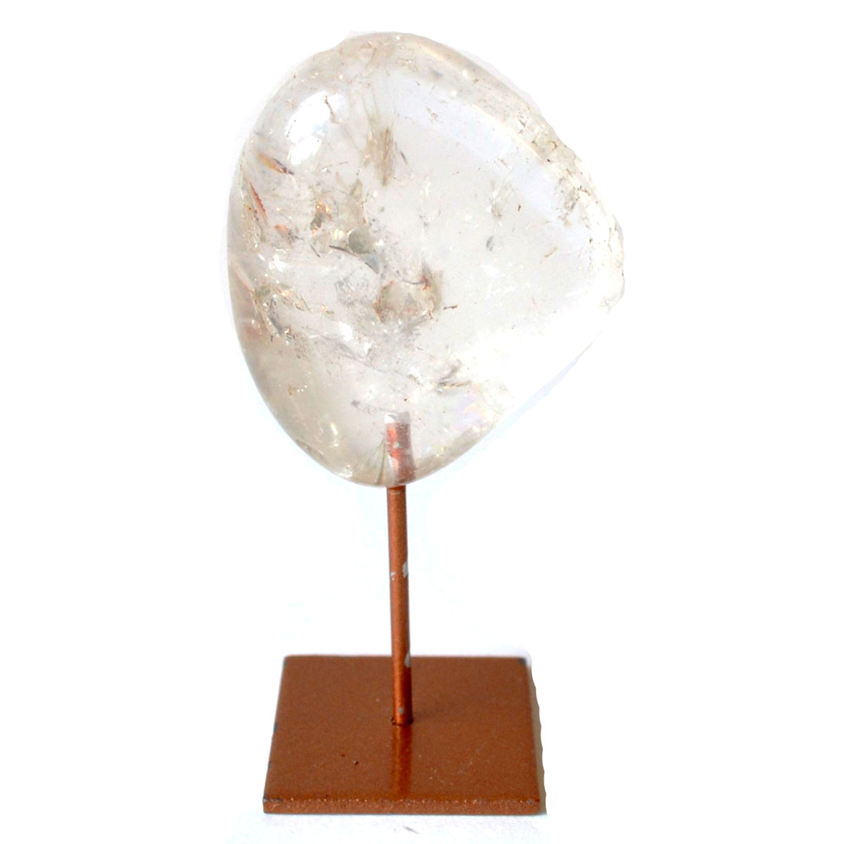 Azure Green GS027 Quartz On Copper Stand Gemstone