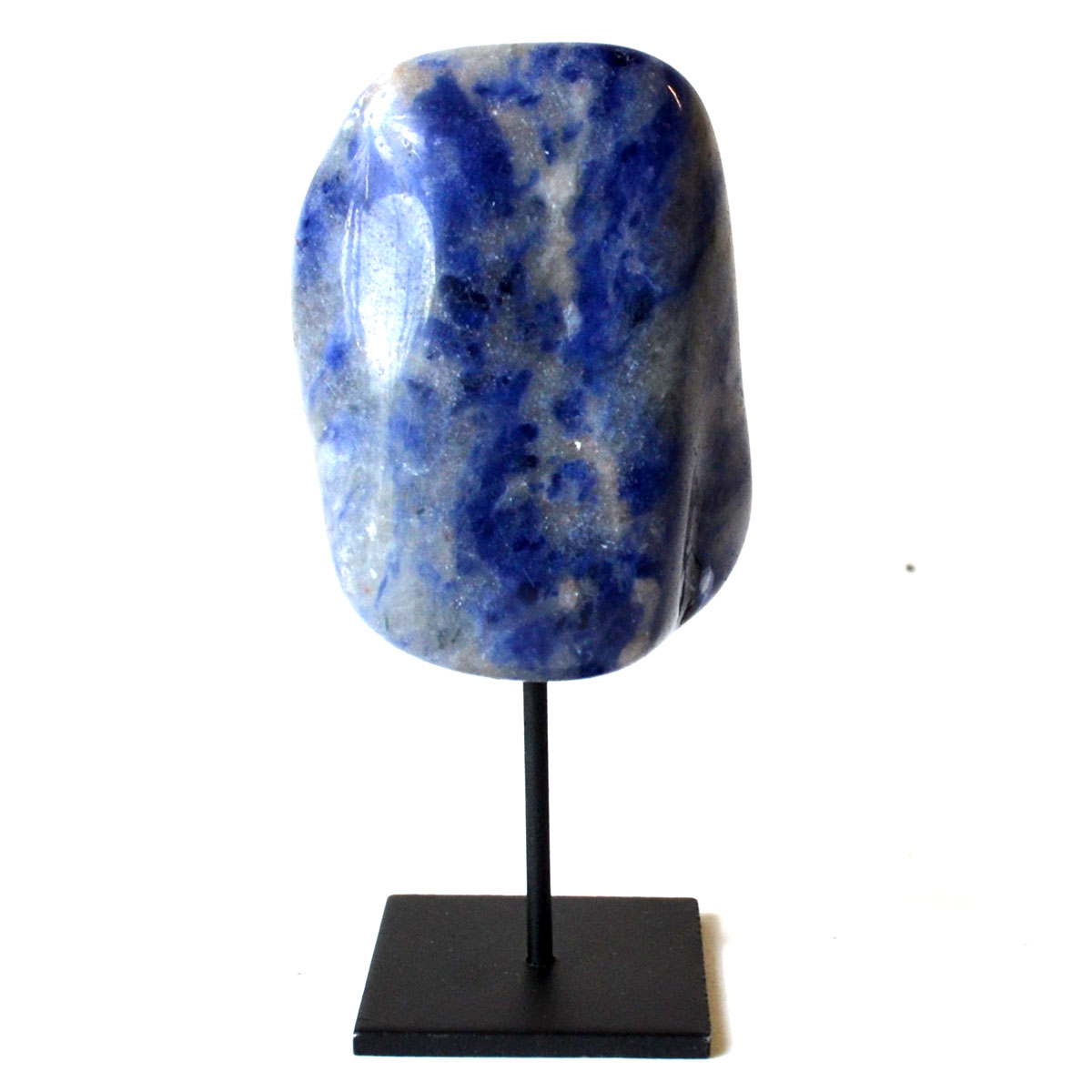 GS028 Sodalite on Black Stand