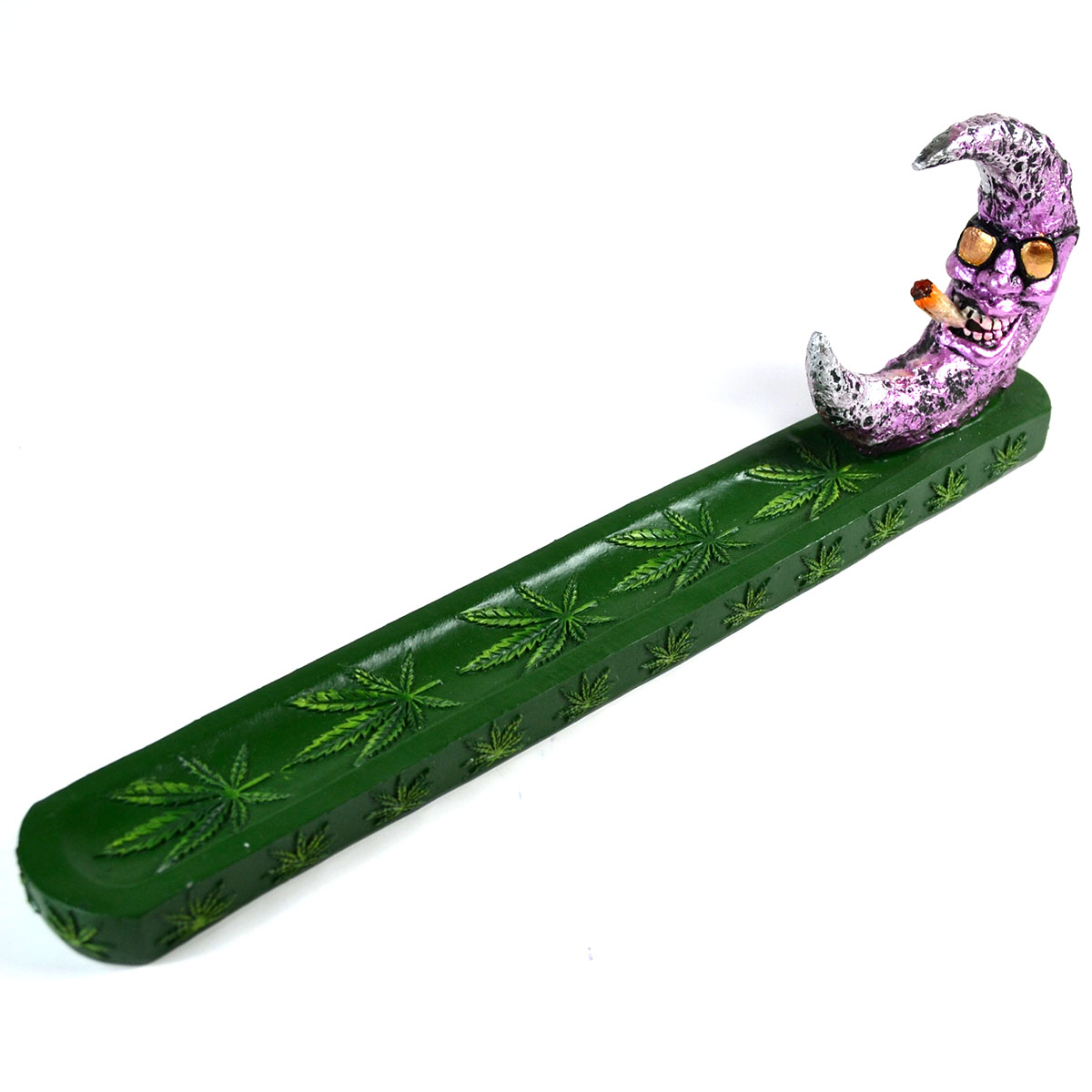 IB3506 11 in. Stoner Moon Incense Burner