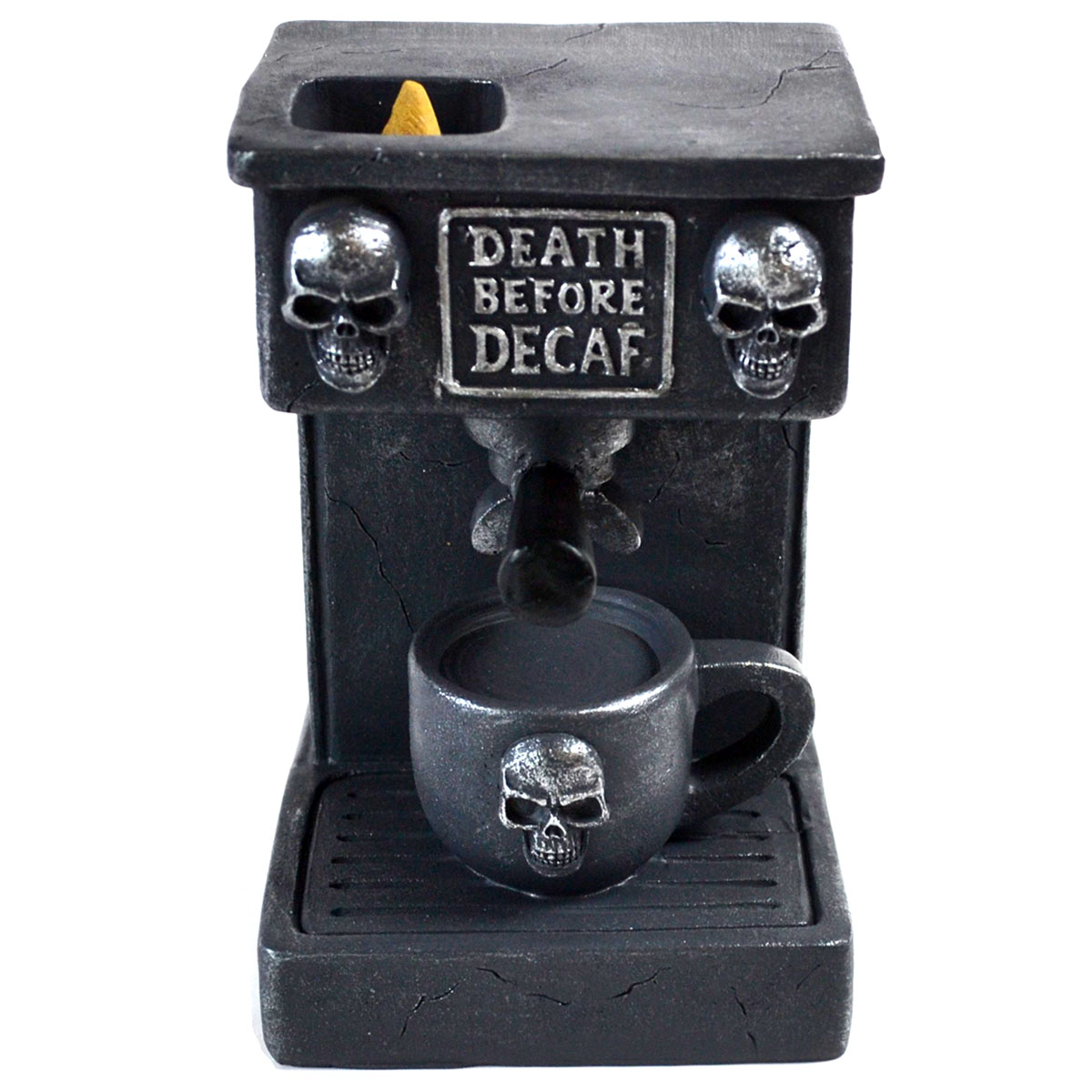 IBF3518 5 in. Espresso Coffee Maker Backflow Incense Burner