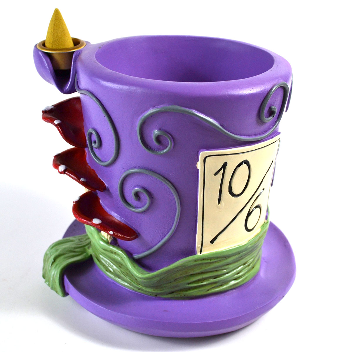 IBF3527 4.75 in. Mad Hatter Backflow Incense Burner