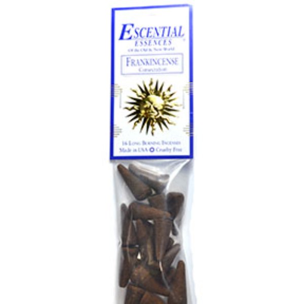 ICMFRA Frankincense Escential Essences Incense Cones - Pack of 16