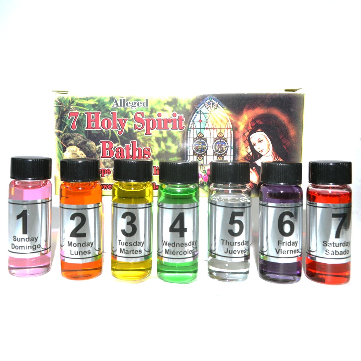R7HOLS Holy Spirit Bath Oil - Set of 7