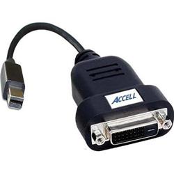 Picture of Accell B087B-006B-2 10 in. Mini DisplayPort to DVI-D Single-Link Active Adapter