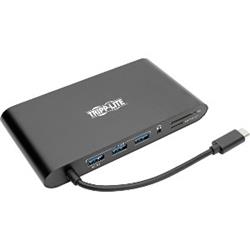 Tripp-Lite U442-DOCK1B USB-C Laptop Docking Station with Mini-Displayport HDMI - Black