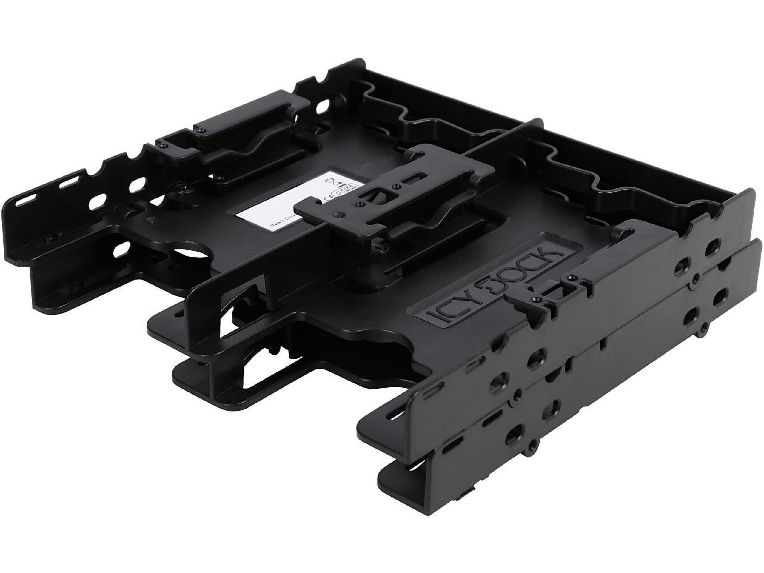 Picture of Cremax MB344SP 2.5 to 5.25 in. Flex-Fit Quattro Storage Drive Cage with 4 x 2.5 in. SATA HDD & SSD Bay