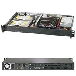 Picture of Supermicro SYS-5019C-L System 1U Socket H4 LGA1151 E-2100-i3 C242 64GB PCI Express M.2 Brown Box