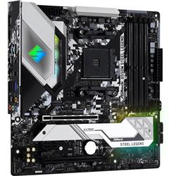 Picture of ASRock B550M STEEL LEGEND MB AMD AM4 Ryzen B550 DDR4 128GB PCIE SATA Micro-ATX Motherboard