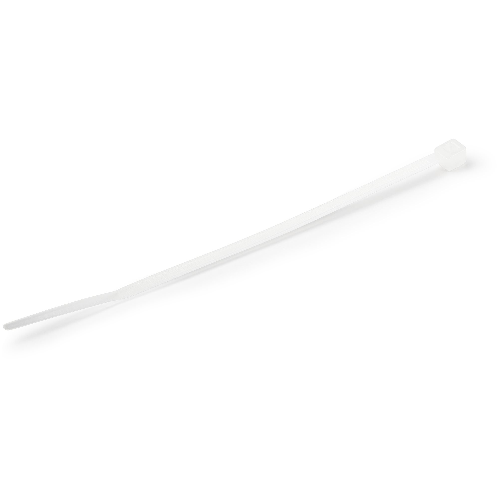 4 Cable Nylon Plastic Zip Tie, White - Small - Pack of 1000