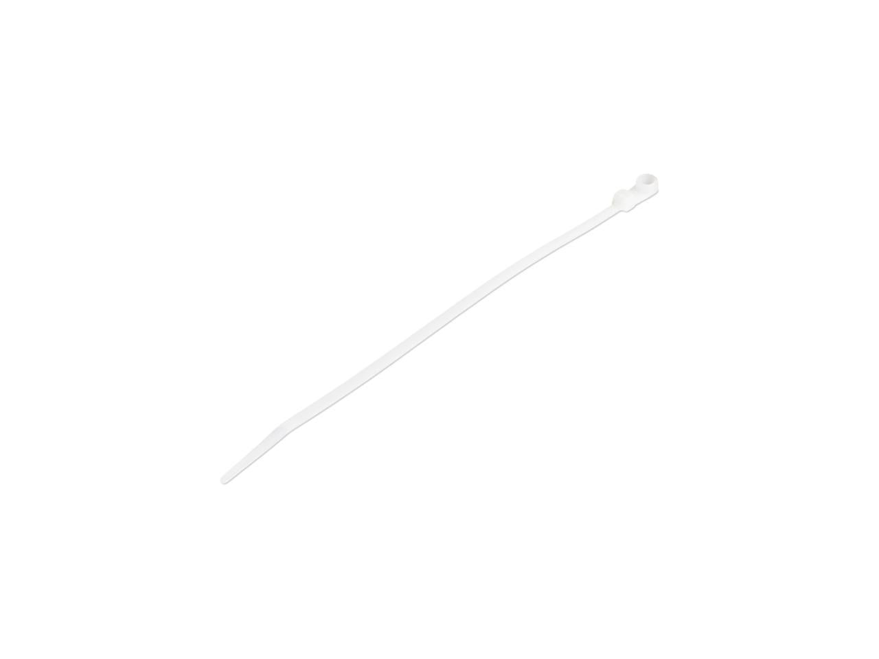 8 Cable Nylon Tie with Mounting Hole - Pack of 100