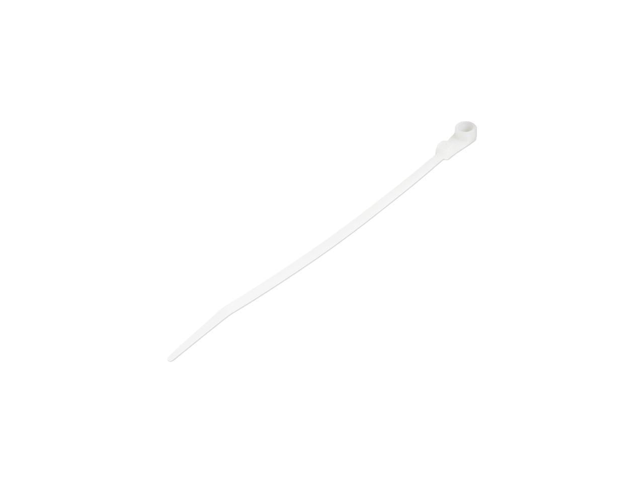 6 Cable Nylon Tie with Mounting Hole - Pack of 100