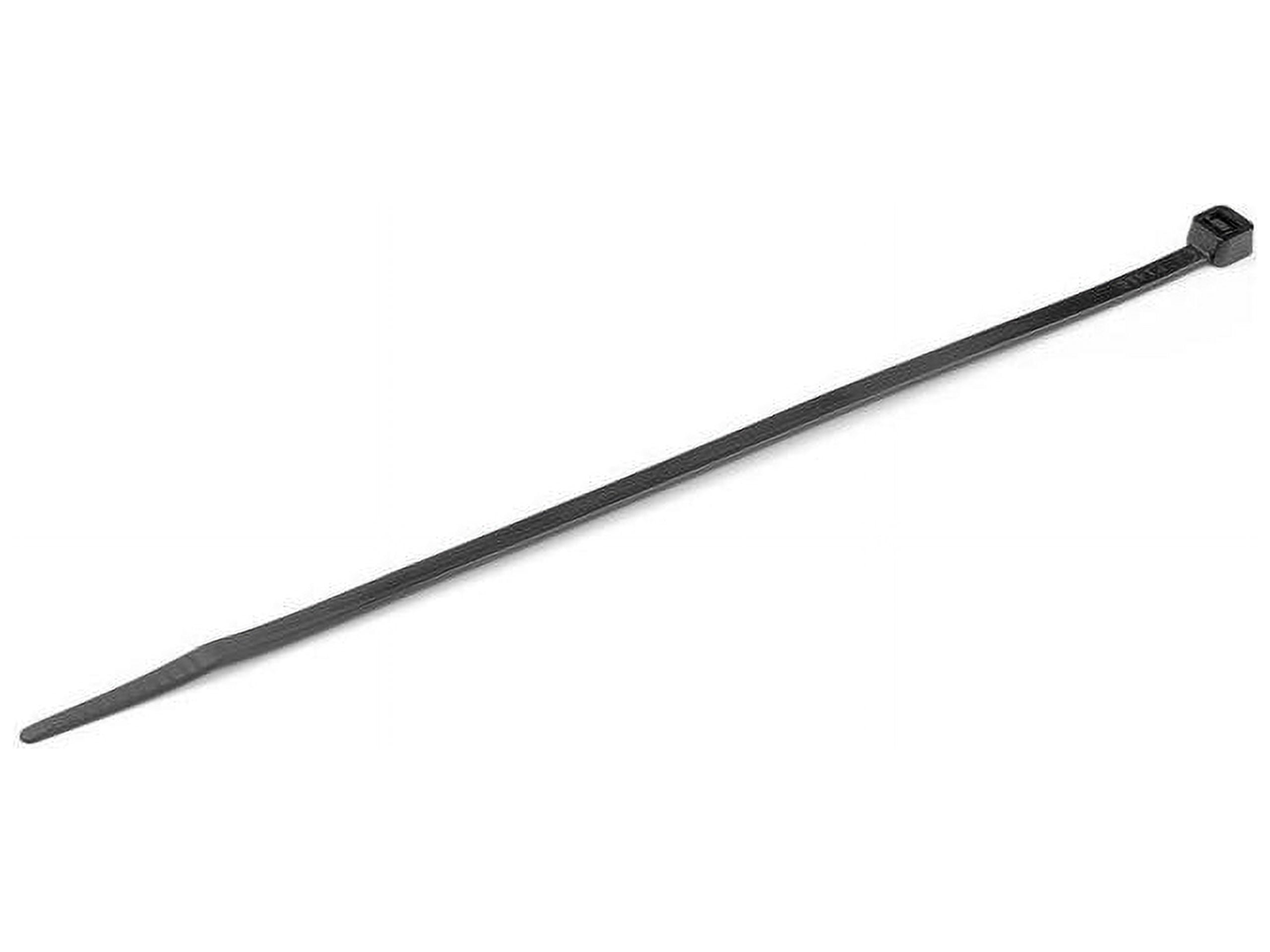8 Cable Nylon Tie, Black - Large - Pack of 1000
