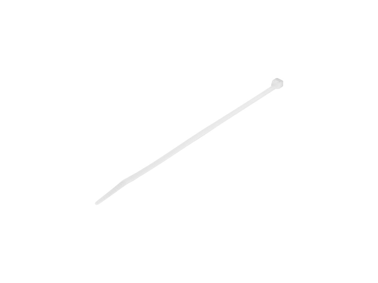 8 Cable Nylon Tie, White - Large - Pack of 1000