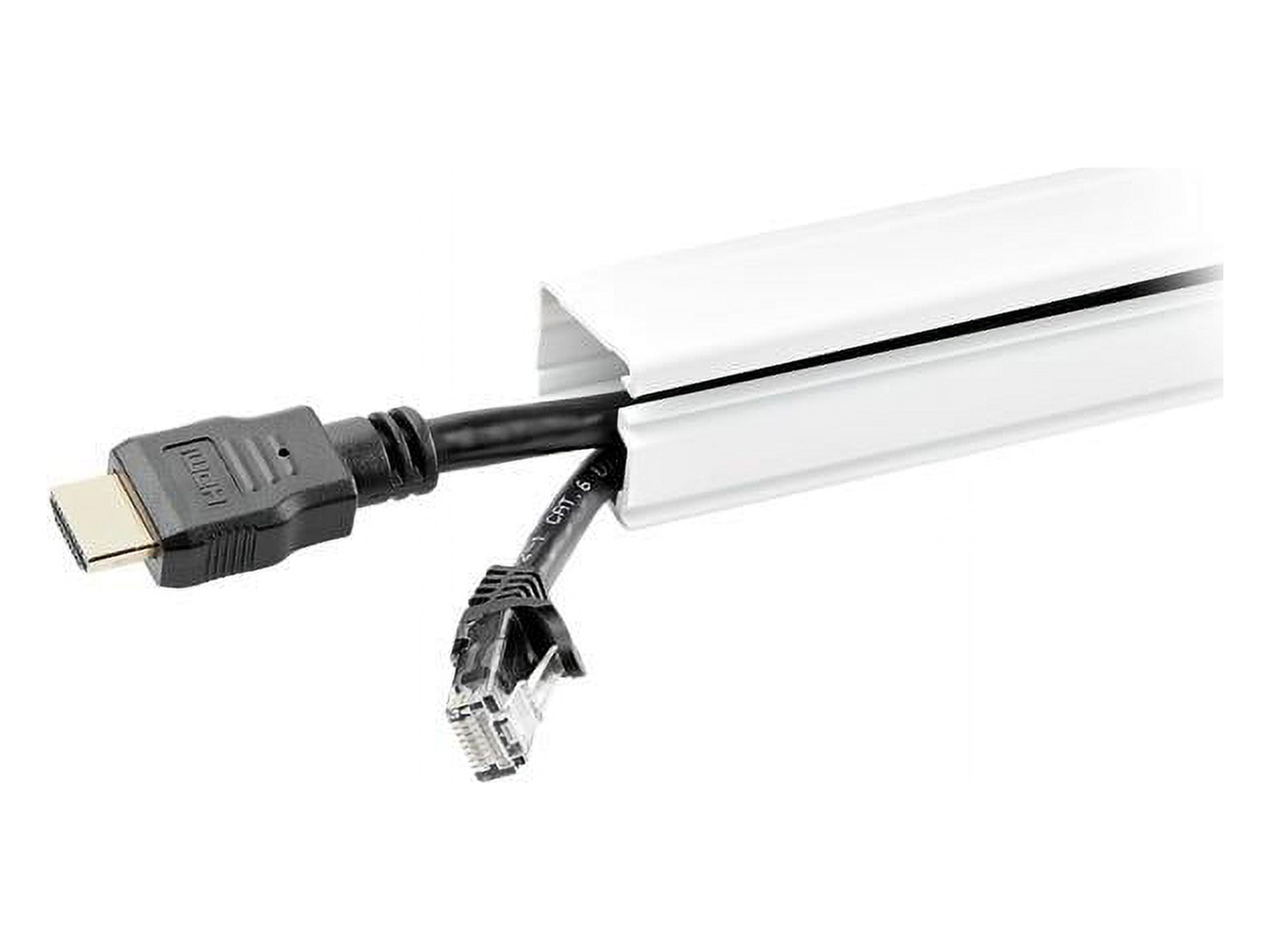 78 in. Cable Management Raceway with Adhesive Tape