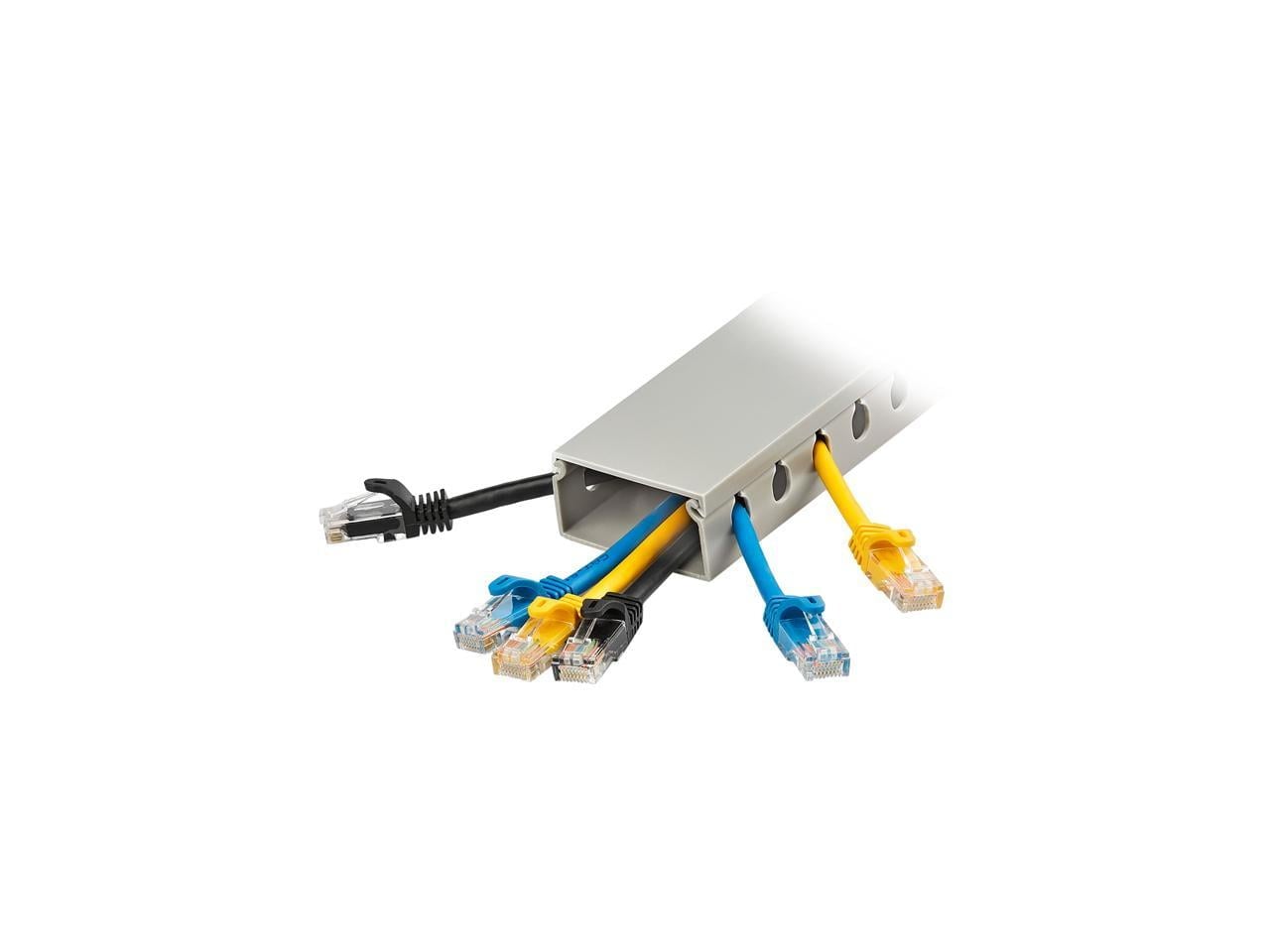 78 in. Cable Management Raceway with Parallel Slots