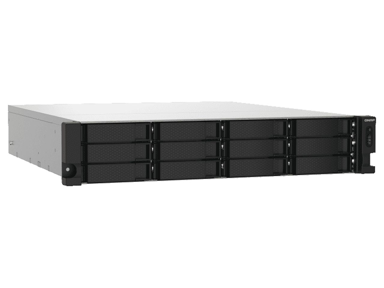 12-Bay 12U Rackmount AL324 4GB DDR3 RAM Server - Black