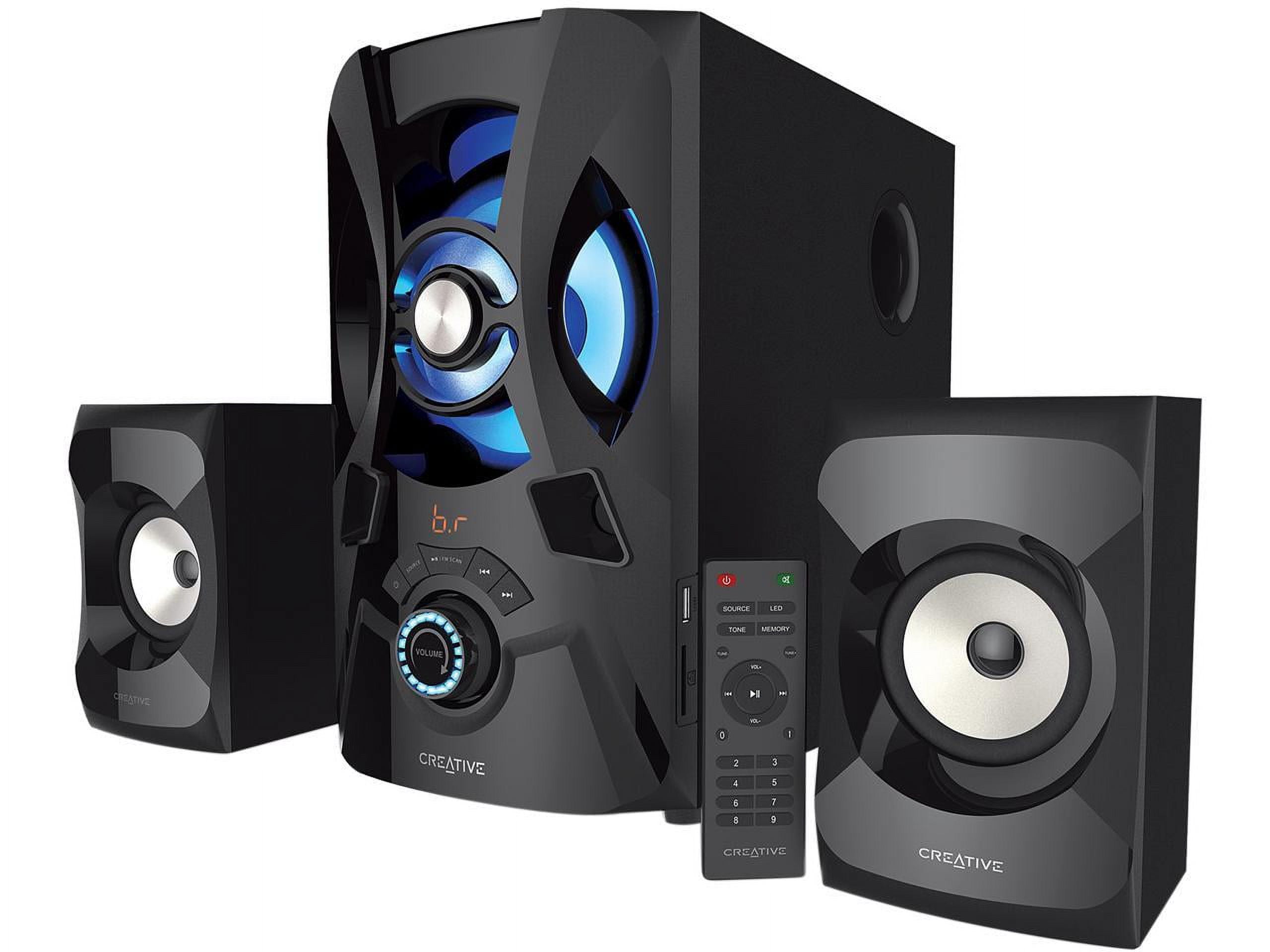 Picture of Creative Labs 51MF0490AA002 60W SBS E2900 2.1 Bluetooth Speaker System, Black